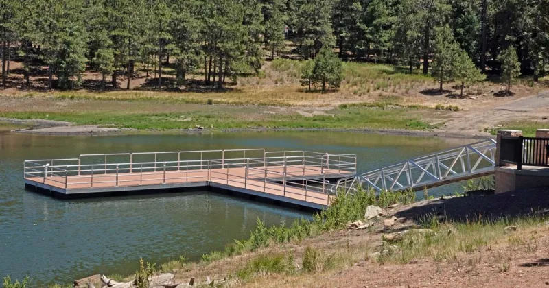 Riggs Flat Lake improvements boost fishing access and protect wildlife