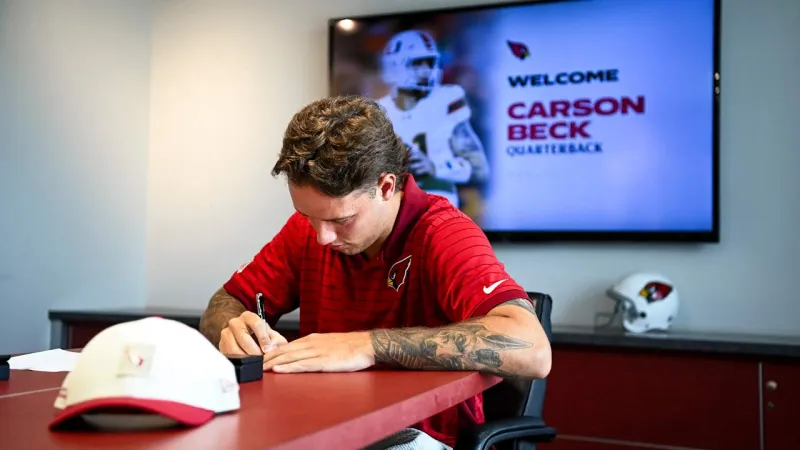 Carson Beck Signs Rookie Contract With Cardinals