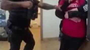 Glendale bodycam footage shows knife-wielding hostage scene