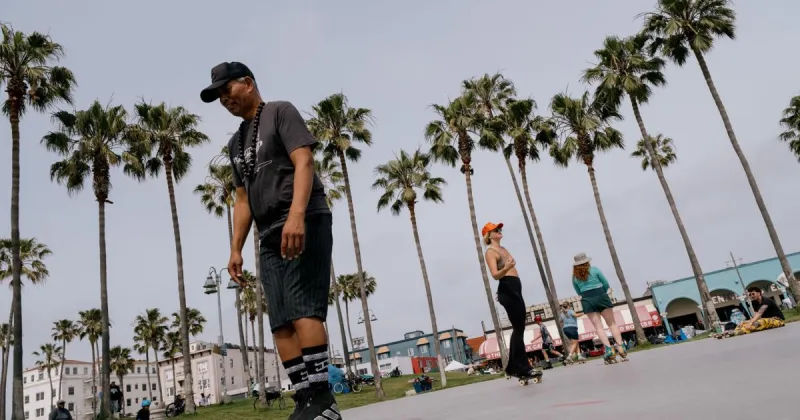The Roller Skater Trying to Reframe the History of Farmworker Rights