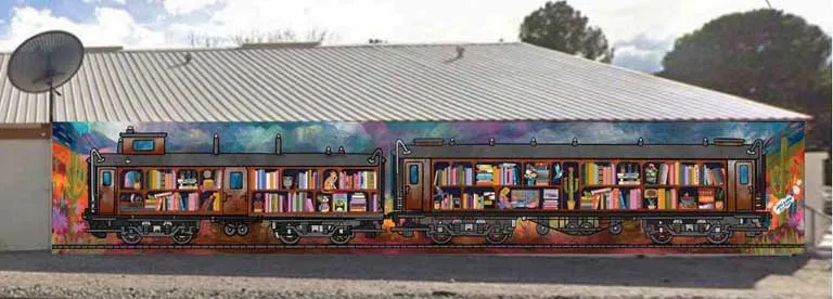 'Tracks and Tales' picked as new library mural