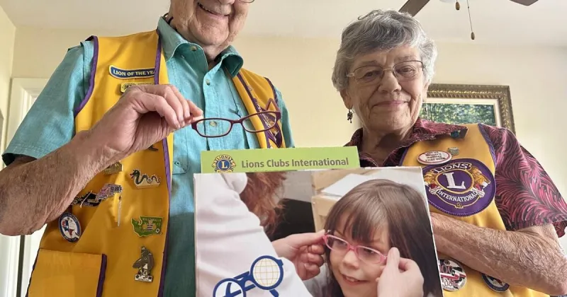 Clear vision: Couple reach across globe with gift of sight