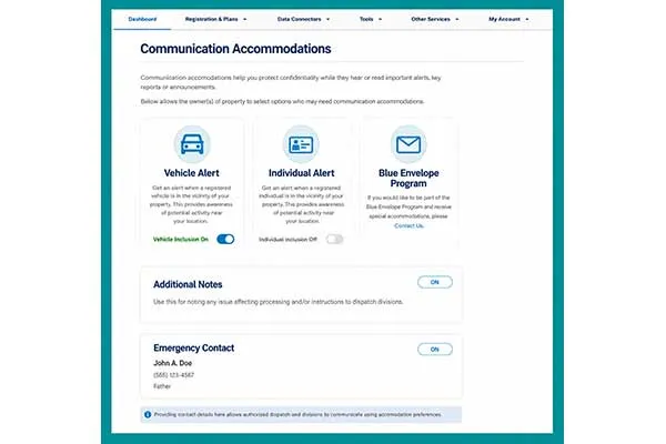 MVD enhances communication accommodations for drivers and first responders