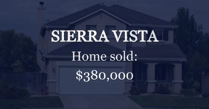 Sierra Vista: Single-family home sells for $380,000