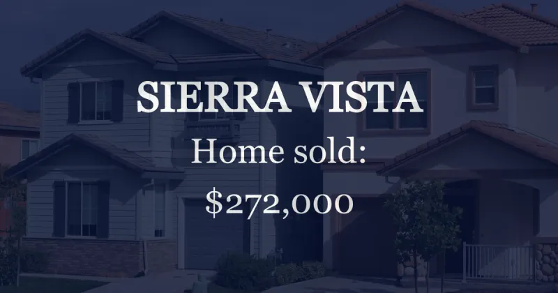 Single-family home sells for $272,000 in Sierra Vista
