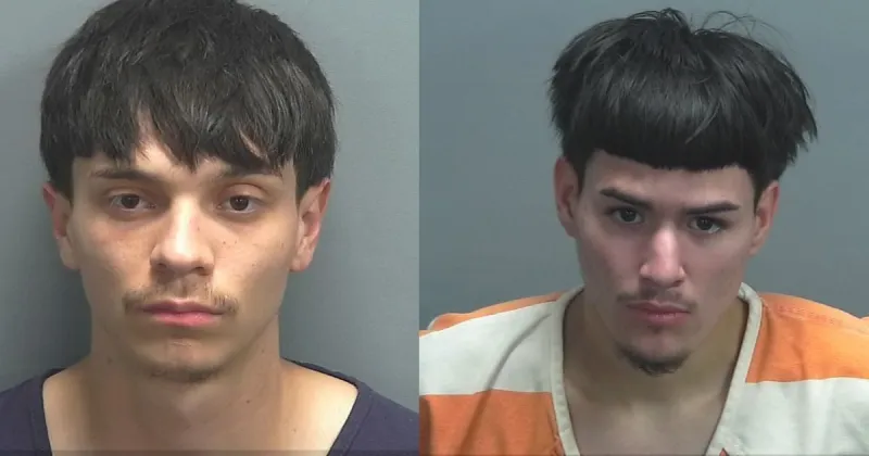 Two suspected car theives arrested following pursuit and crash