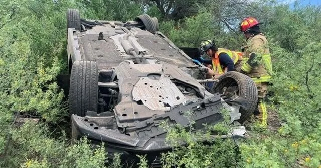 Three seriously injured in rollover