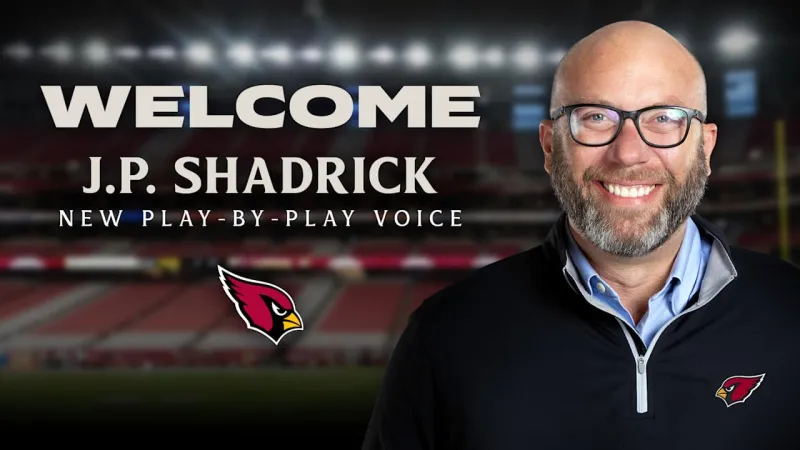 J.P. Shadrick Becomes New Voice Of Arizona Cardinals