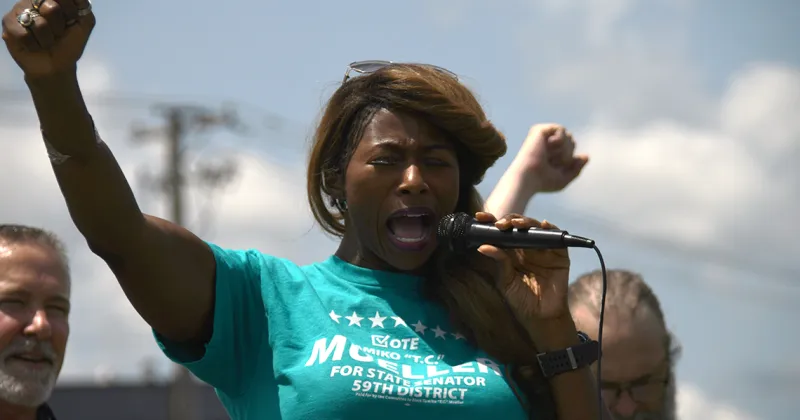 Employees, local lawmakers rally against layoffs, service cuts at Choate