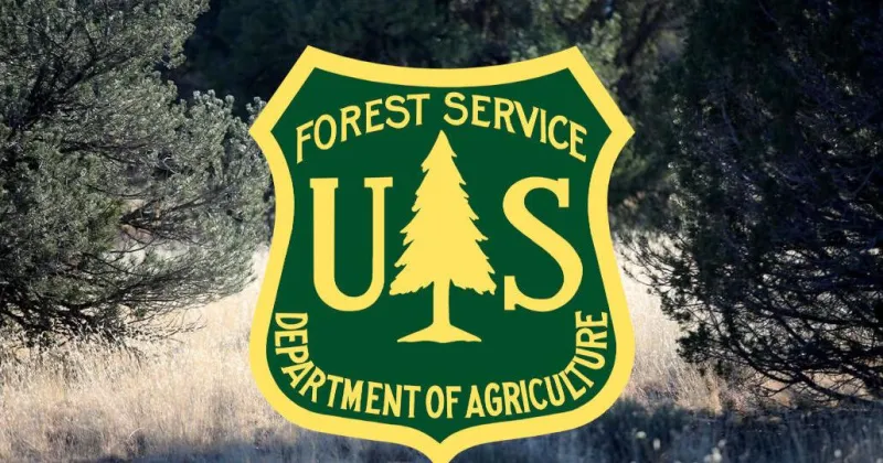 Wildfire southwest of Flagstaff creating visible smoke