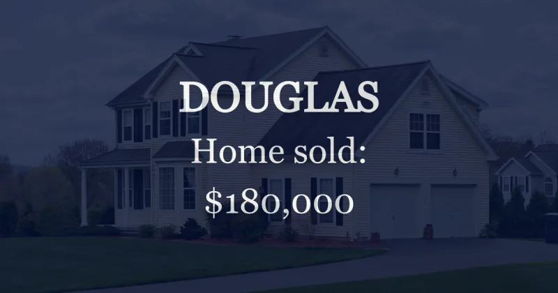Douglas: Single-family home goes for $180,000