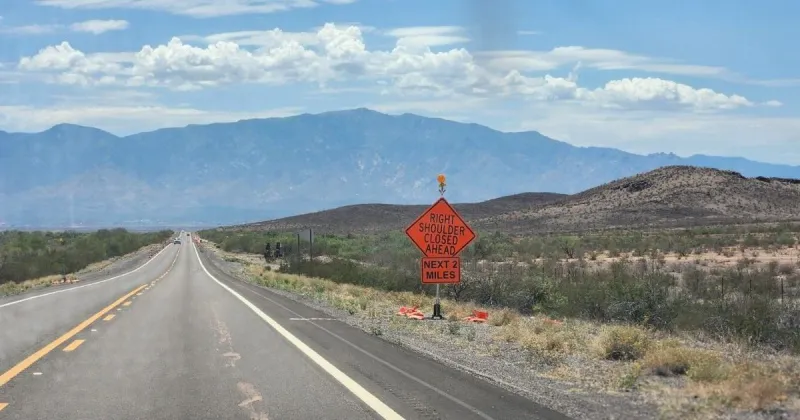 Passing lane project gets underway on 'The Straight'