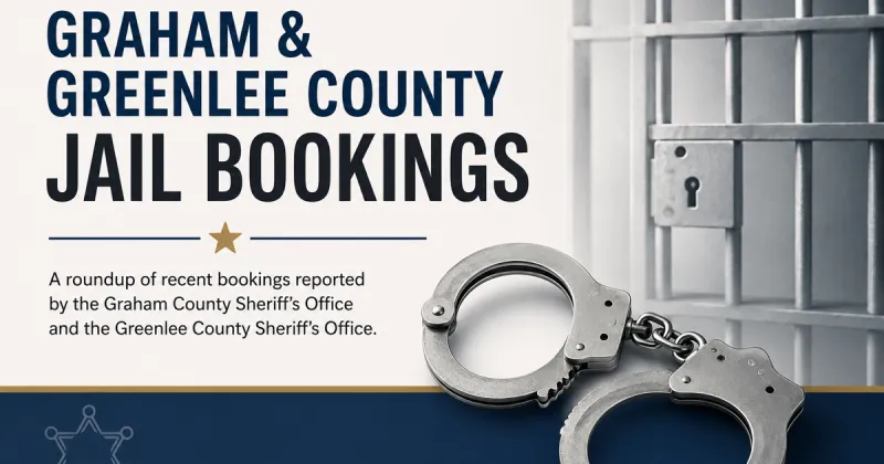 Graham, Greenlee county jail bookings