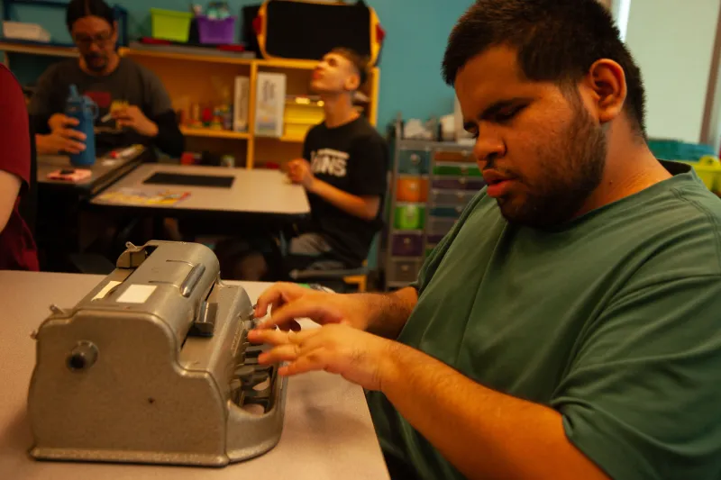 The Tucson School for the Blind marks its first week of classes