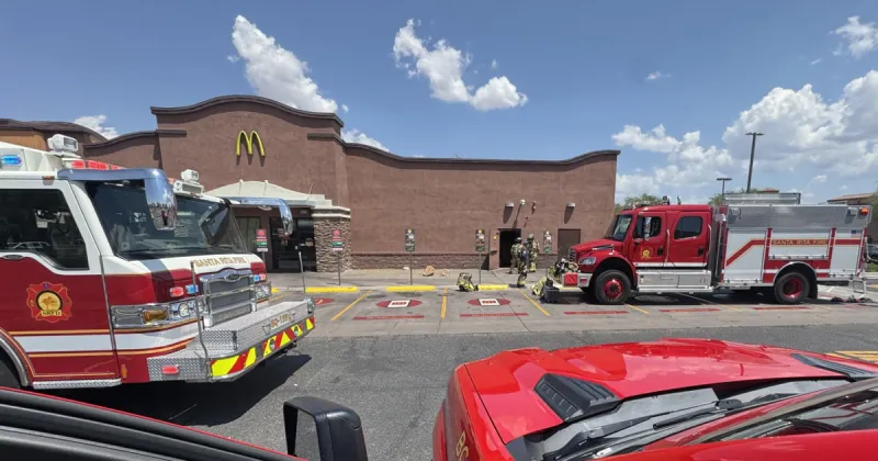 Carbon dioxide leak leads to McDonald's evacuation