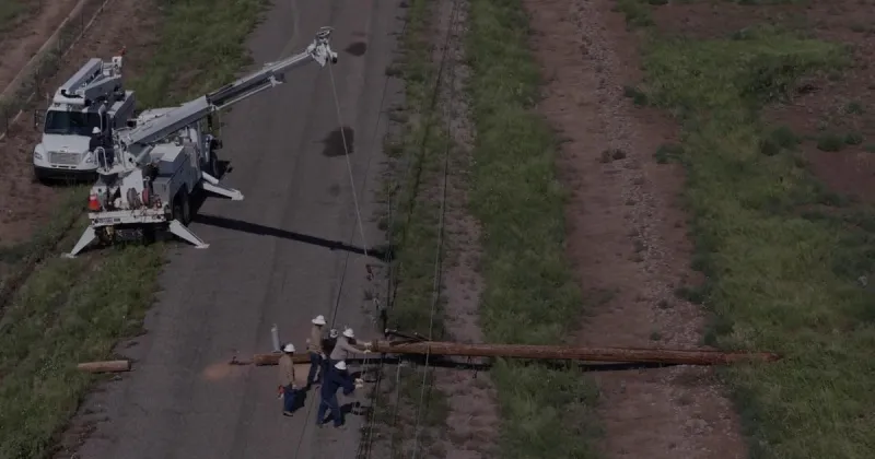 SSVEC Crews, Mutual-Aid Partners Continue Major Willcox Storm Restoration