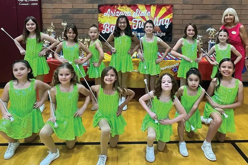 Twirling corps expands membership