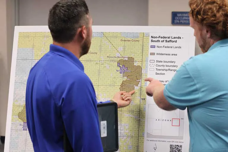 Public meeting held on proposed BLM-Freeport land exchange