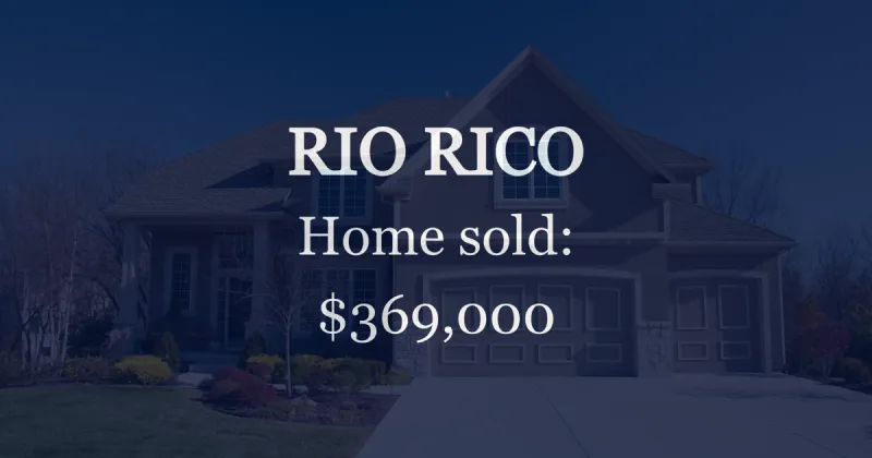 Single-family home sells in Rio Rico for $369,000