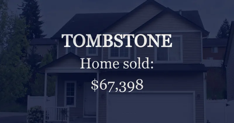 Single-family home sells in Tombstone for $67,398