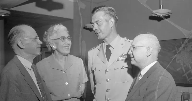 Normal Air Force pilot, WWII vet set 1955 jet record at 822 mph