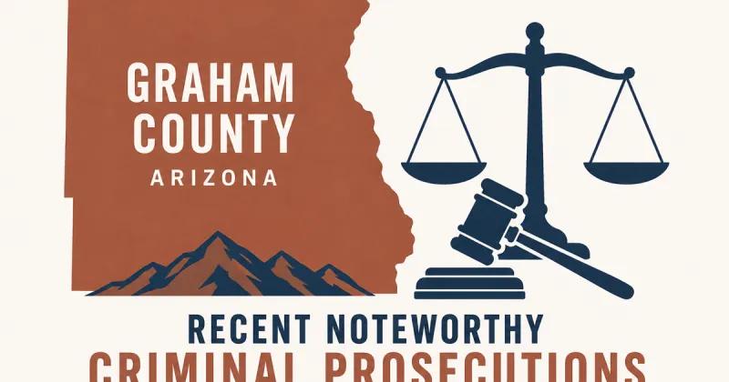 Recent criminal prosecutions through the Graham County Superior Court