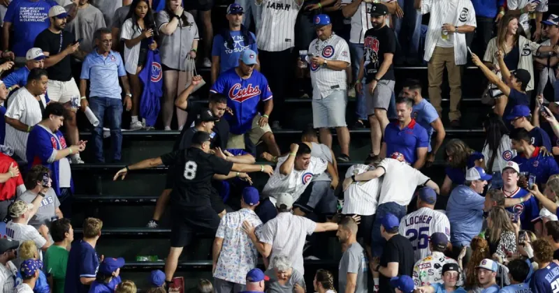 Three arrested at Wrigley Field during City Series but none related to viral brawl in bleachers, sources say