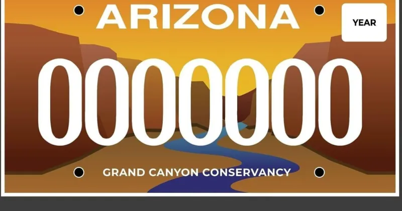 Contest open to design new Grand Canyon license plate
