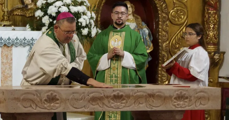 ALTAR CALL: This effort took volunteers, ingenuity and lots of faith