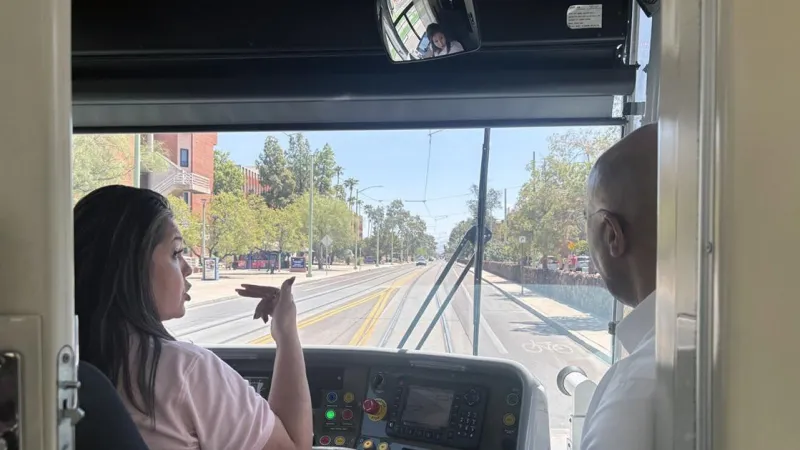 A year after Tucson streetcar collision, one returns to the rails