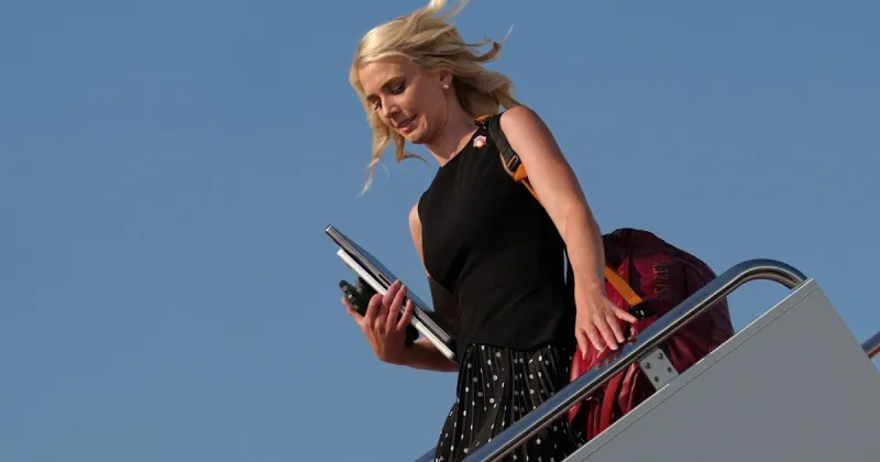 'Here I am': Melania Trump turns up amid Natalie Harp firestorm