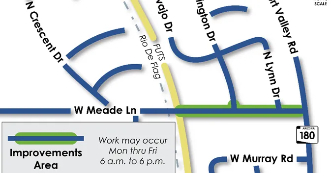 Construction to begin along section of Meade Lane on Aug. 31