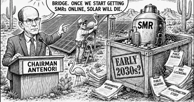 Analysis: Will small nuclear reactors really kill solar?