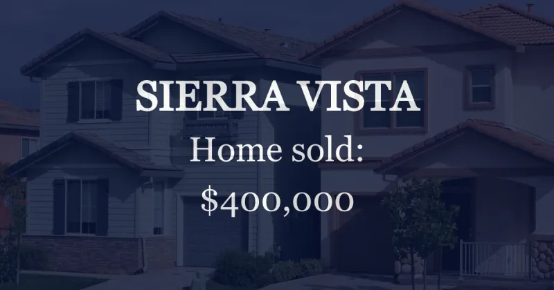 Sierra Vista: Single-family home goes for $400,000