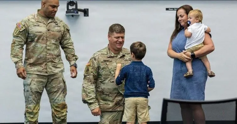 On duty: Downs native promoted to lieutenant colonel