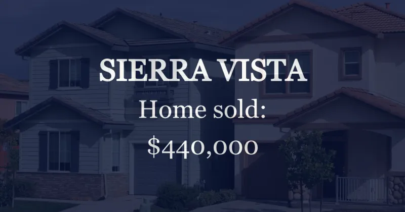 Single-family home sells in Sierra Vista for $440,000