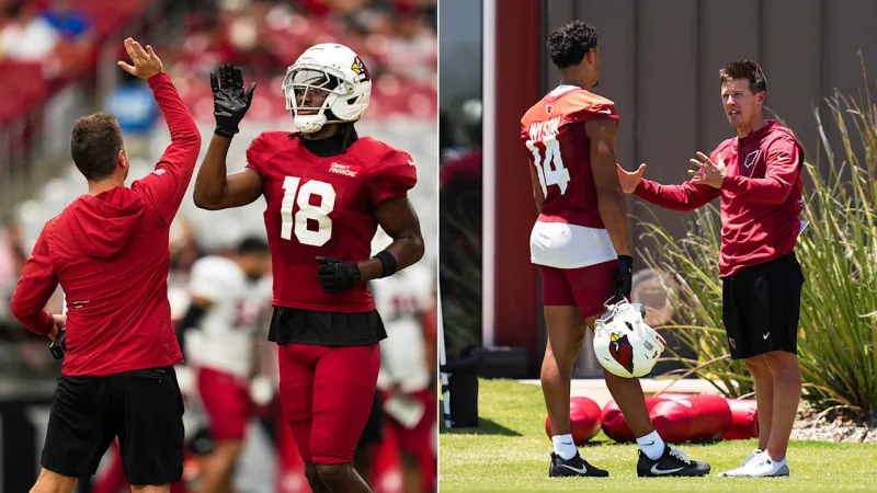 Why Mike LaFleur Is 'A Dream' For Cardinals Wide Receivers