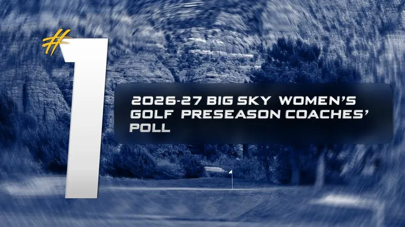 NAU Named Preseason Golf Favorites in Coaches' Polls