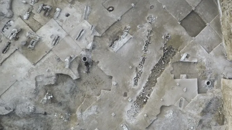 Study: Shackled men in ancient Greek burial site were locals, not foreigners