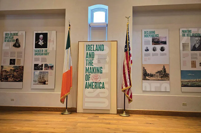 Exhibit highlights Irish in America
