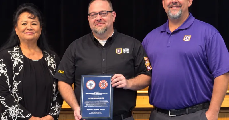 EAC emergency medical services program honored by San Carlos Apache Tribe