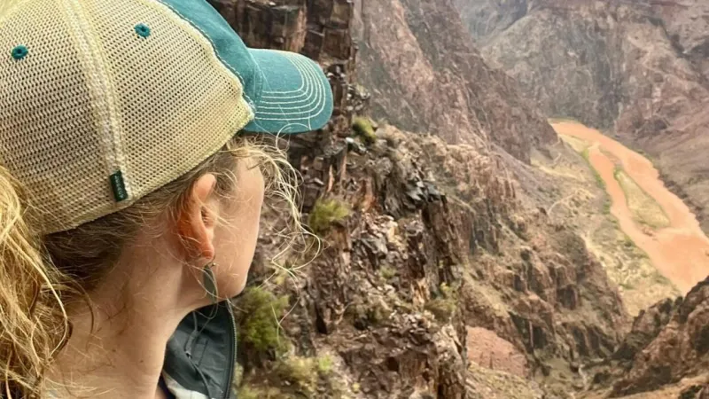 Alone in flood-damaged Grand Canyon
