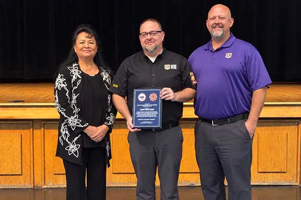 EAC EMS honored by San Carlos Apache Tribe for strengthening emergency care in the community