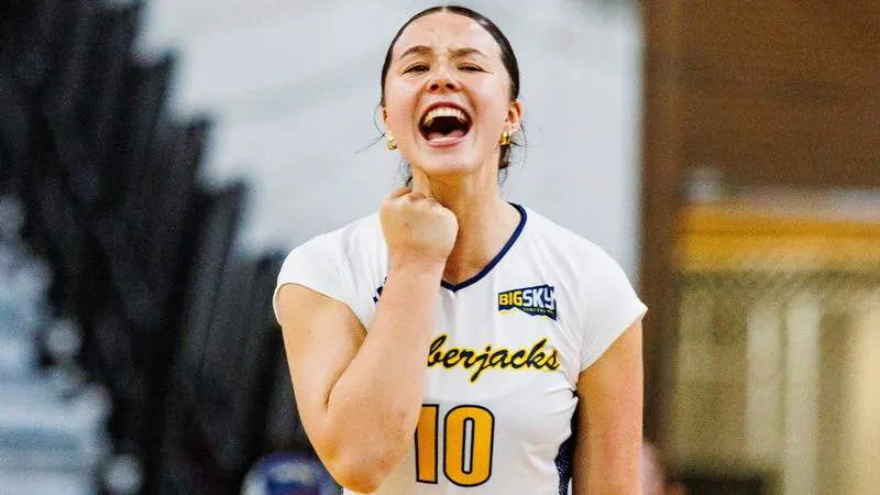 NAU Comes Out on Top in Four-Set Battle Against Omaha