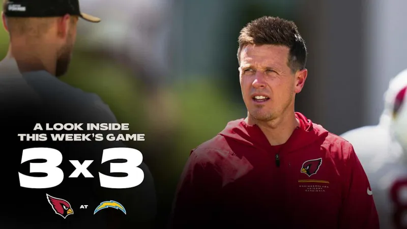 3x3: Week 1 Cardinals At Chargers