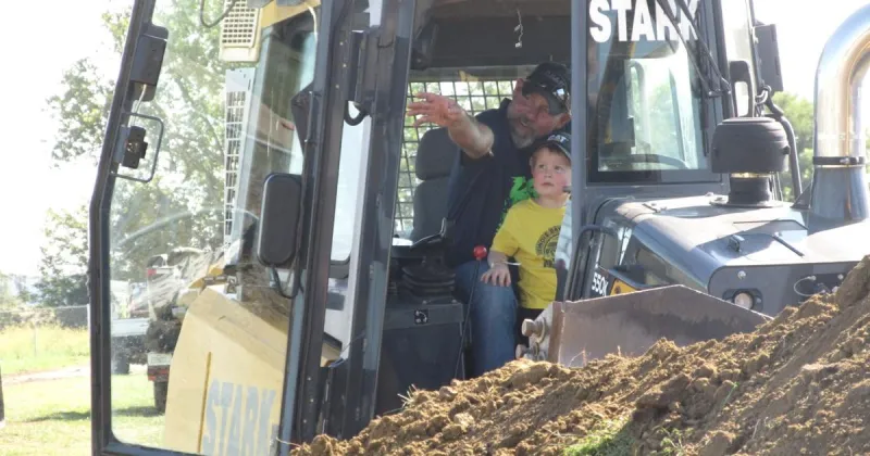 Day of the Dozer brings young drivers, big machines to McLean County Fairgrounds