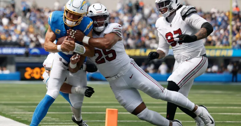Cardinals beat Chargers 26-14 as Mike LaFleur wins his head coaching debut