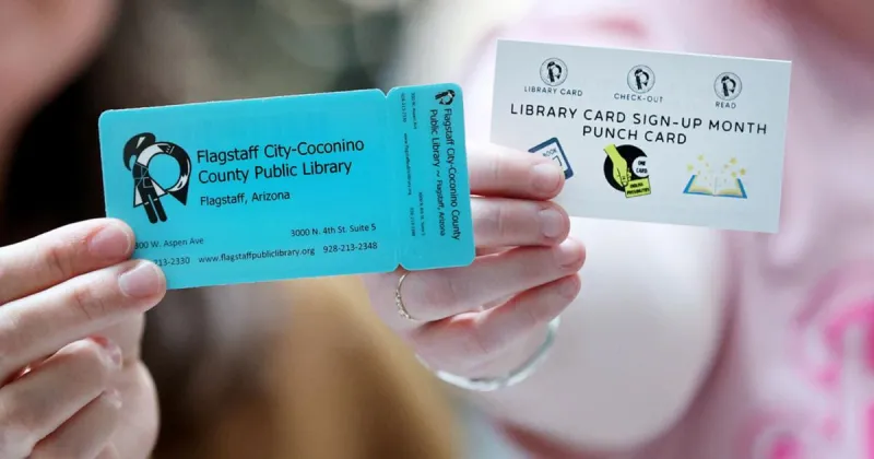 Library card sign-up program returns to open the door to the multitudes of Flagstaff's libraries