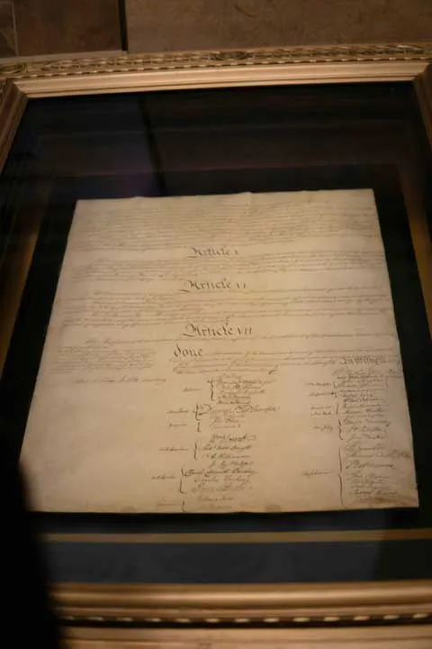 Two events commemorate the signing of the U.S. Constitution