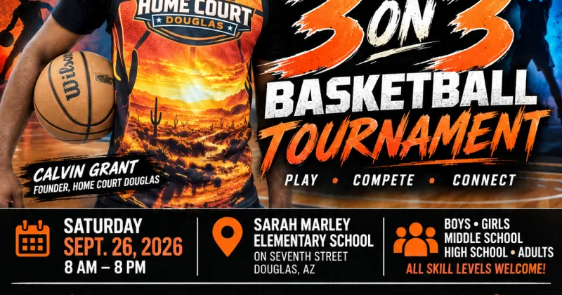 Home Court Douglas plans 3-on-3 basketball tournament Sept. 26